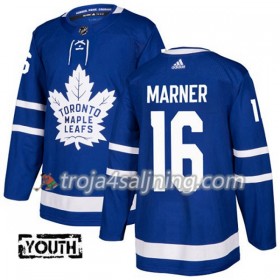 Toronto Maple Leafs tröja Mitchell Marner 16 Adidas 2017-2018 Blå Authentic - NHL Tröjor Barn